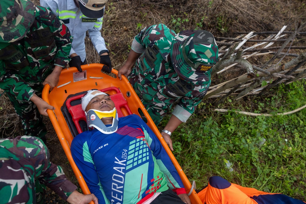 Bhakti Kanyini AUSINDO 25 Conducts Urban Search and Rescue Drill