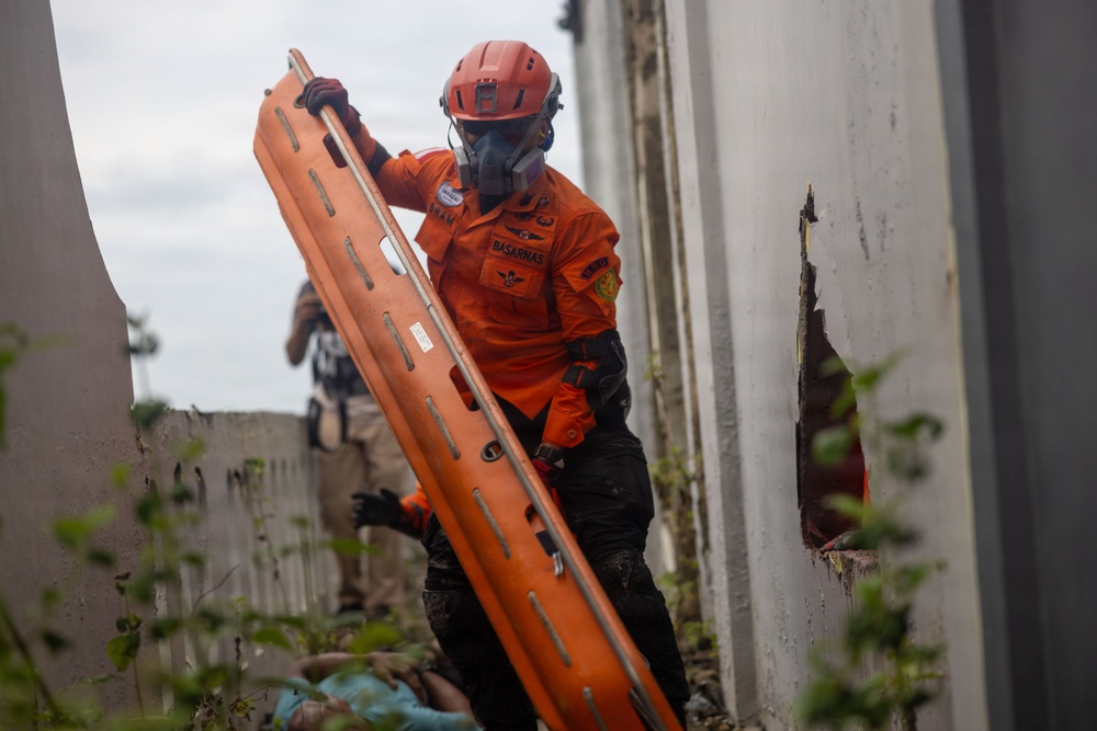 Bhakti Kanyini AUSINDO 25 Conducts Urban Search and Rescue Drill
