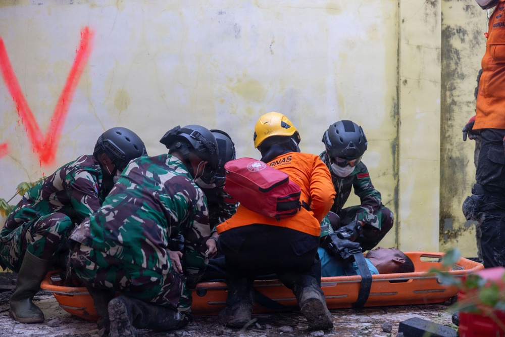 Bhakti Kanyini AUSINDO 25 Conducts Urban Search and Rescue Drill