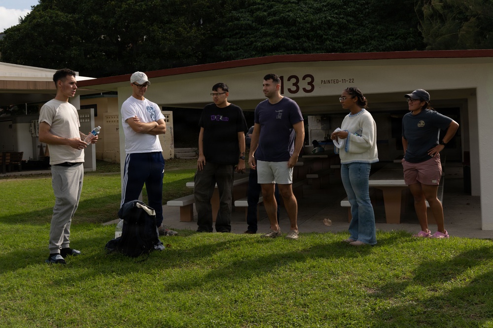 5th Air Naval Gunfire Liaison Company participates in spiritual wellness activities