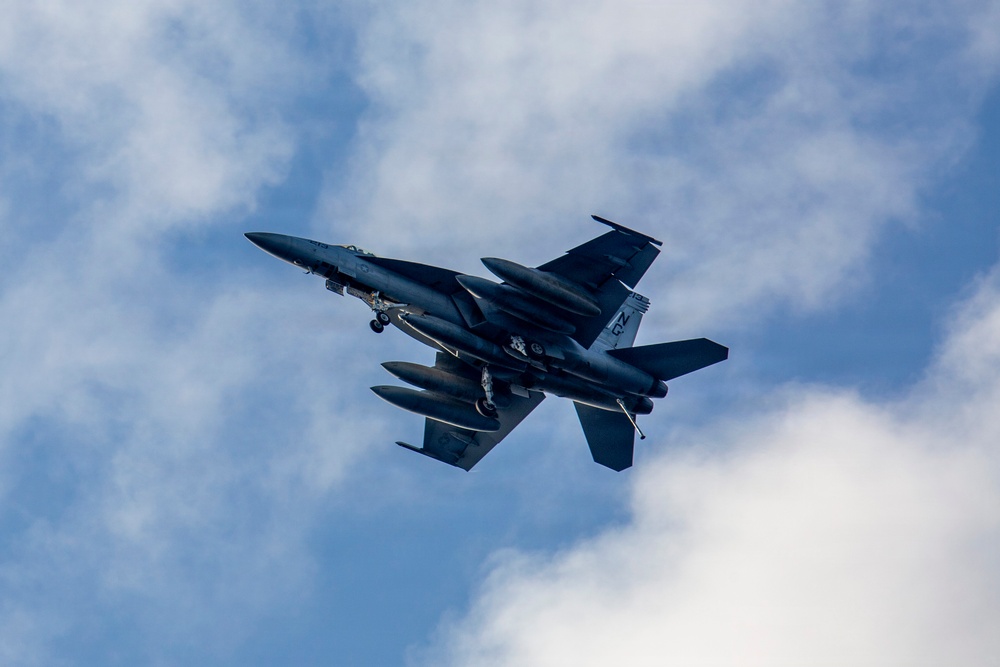 Abraham Lincoln conducts routine flight operations