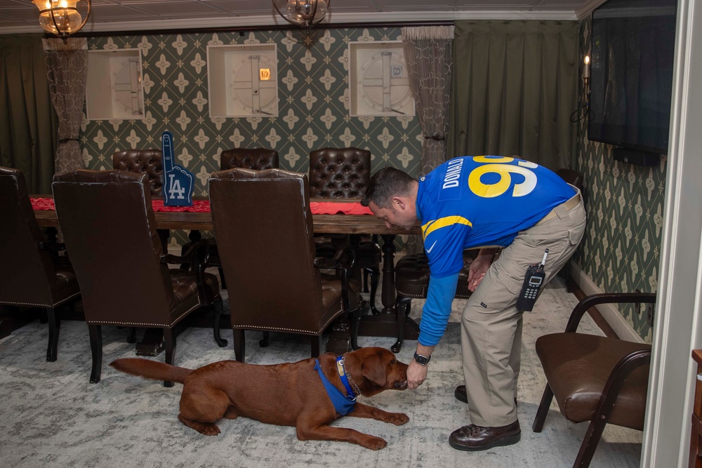 USS Abraham Lincoln conducts routine operations.