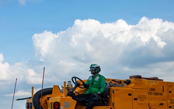 Abraham Lincoln conducts routine flight operations
