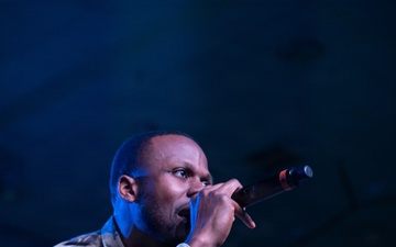 Army Rappers Perform at CIAA Fan Fest in Baltimore, MD