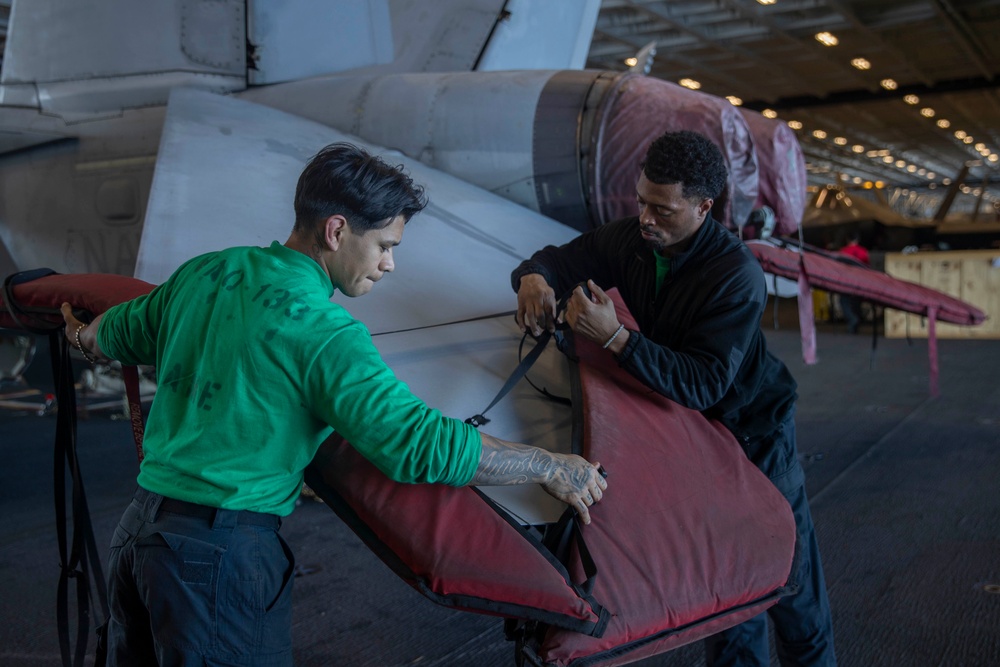 USS Abraham Lincoln conducts routine operations.