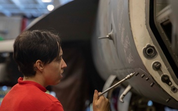 USS Abraham Lincoln conducts routine operations.