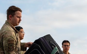 36 AS prepare baggage for OCD25 sendoff