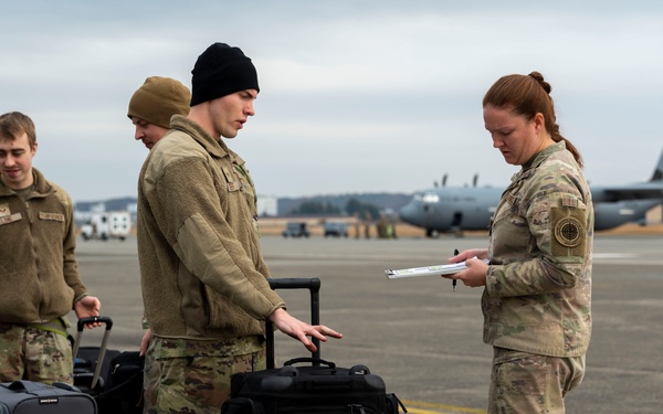 36 AS prepare baggage for OCD25 sendoff