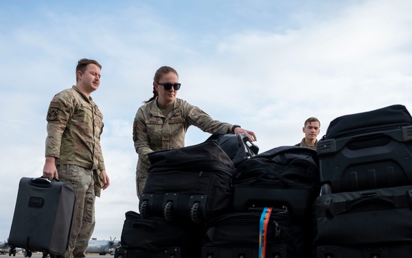 36 AS prepare baggage for OCD25 sendoff