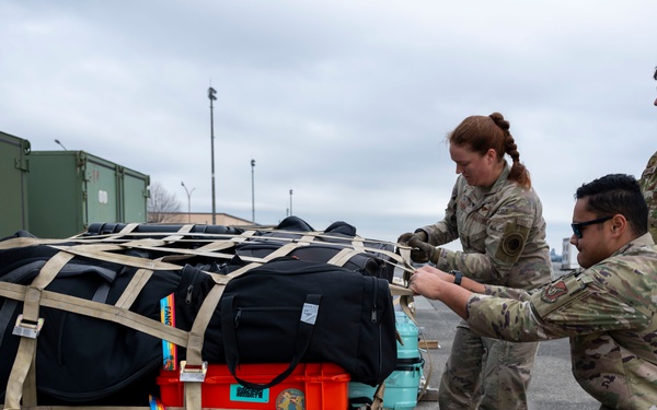 36 AS prepare baggage for OCD25 sendoff