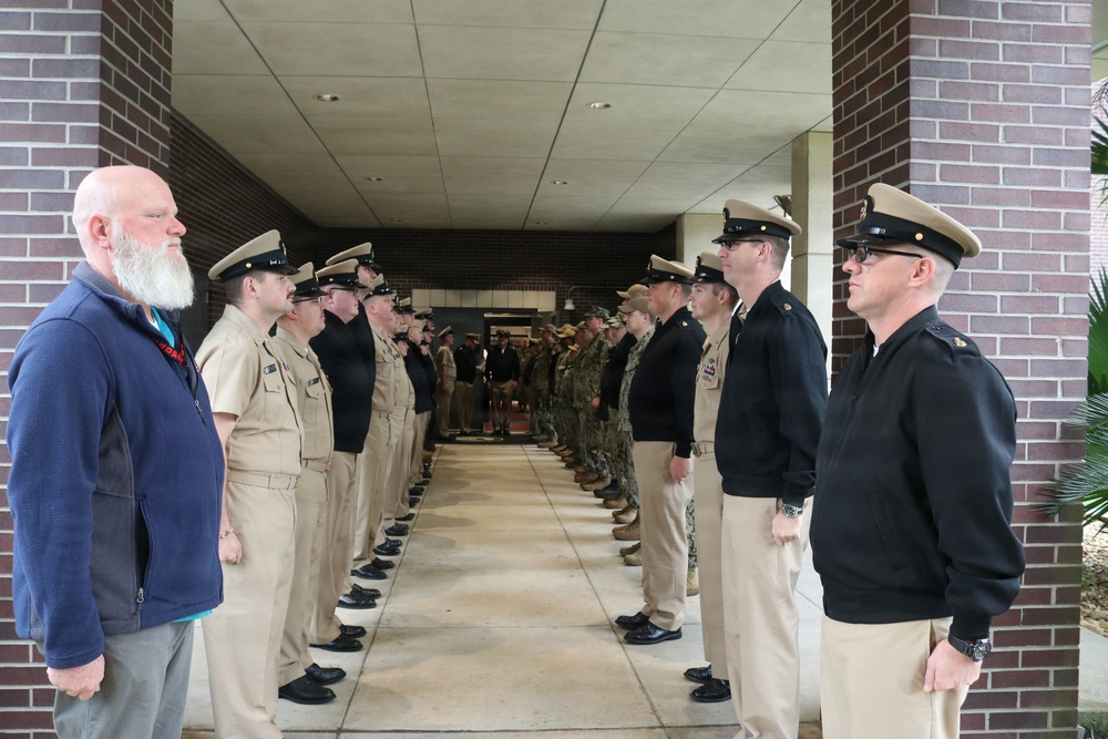 NIOC Pensacola Farewell to CMDCM Cox
