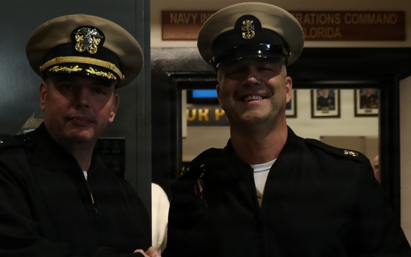 NIOC Pensacola Farewell to CMDCM Cox