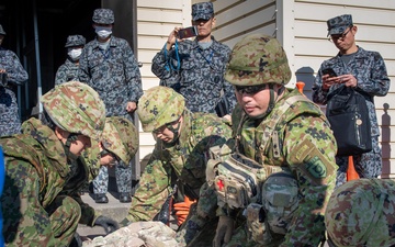 Japan and U.S. Forces compete in TCCC Rodeo