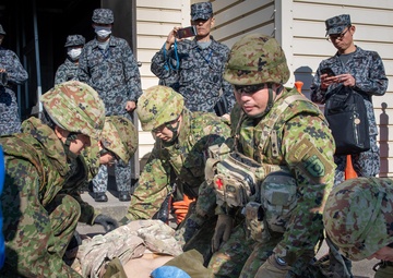 Japan and U.S. Forces compete in TCCC Rodeo