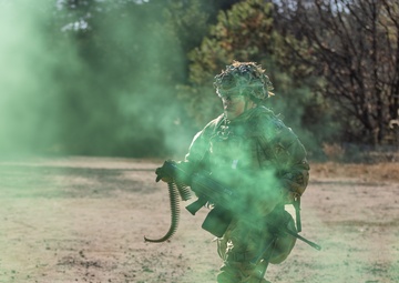Infantry, ROKA Mechanized, and Engineer Forces Unite for Live Fire Exercise.