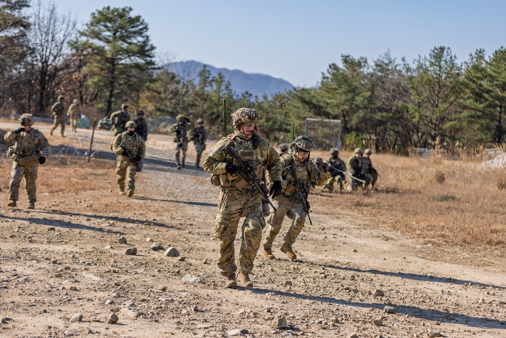 Infantry, ROKA Mechanized, and Engineer Forces Unite for Live Fire Exercise.