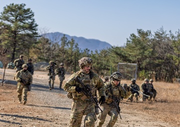 Infantry, ROKA Mechanized, and Engineer Forces Unite for Live Fire Exercise.