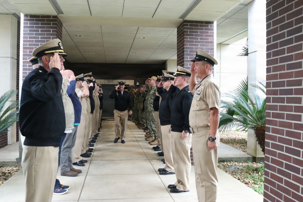 NIOC Pensacola Farewell to CMDCM Cox