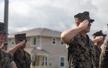 3rd MLR CWO2 Donald Mendiola Retires After 21 Years of Service