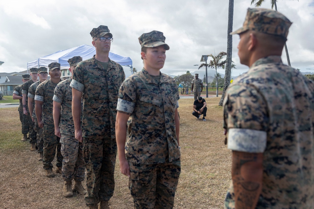 3rd MLR CWO2 Donald Mendiola Retires After 21 Years of Service