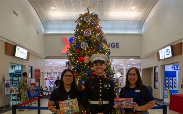Marines with Camp Blaz collect toys for Toys for Tots 2025