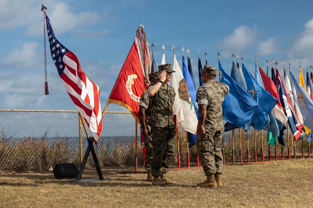 3rd MLR CWO2 Donald Mendiola Retires After 21 Years of Service