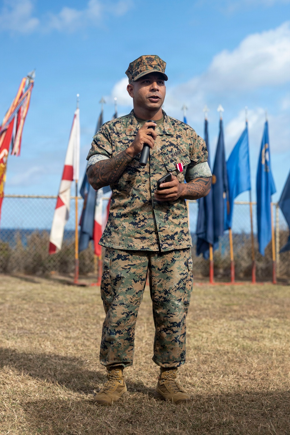 3rd MLR CWO2 Donald Mendiola Retires After 21 Years of Service