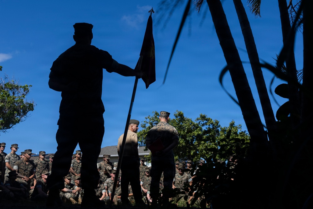 3rd MLR commemorates Maj. Pacheco for saving a Marine’s life.