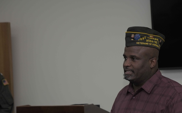 Veterans of Foreign Wars Celebrates Navy's 250th Birthday at Fleet Activities Okinawa