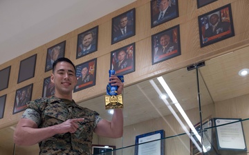 Camp Blaz Marine Wins 1st Place in Marianas Open Tournament