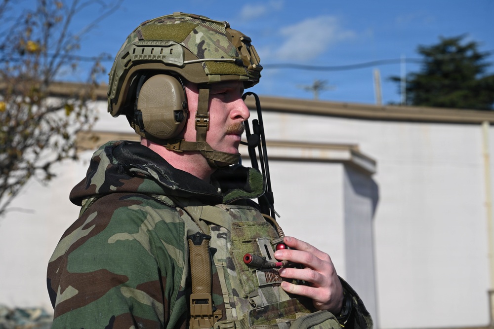 8th Security Forces Squadron practices defensive measures during Beverly Sentinel 26-1