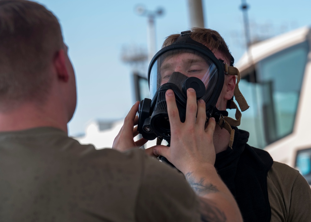 Fire, EM decontamination training