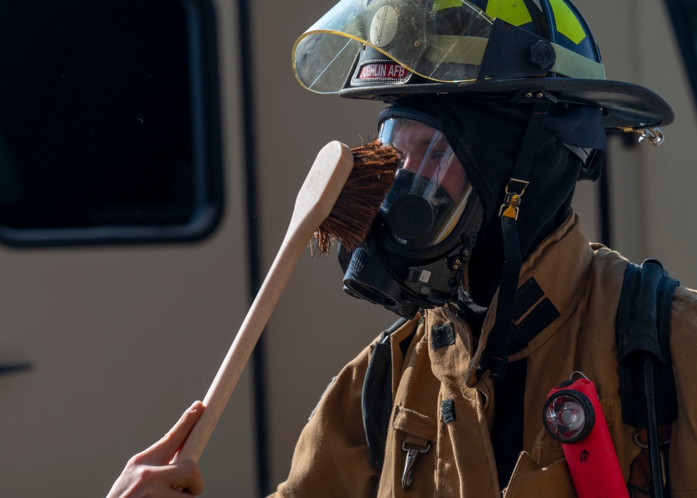 Fire, EM decontamination training