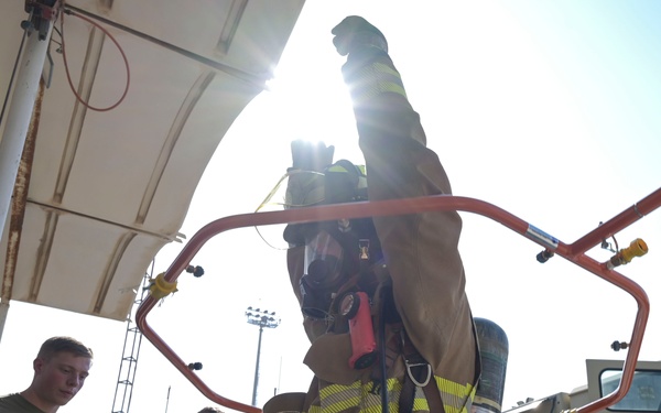 Fire, EM decontamination training