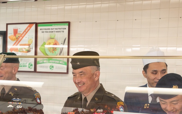 Camp Zama Dining Facility serves Thanksgiving meal