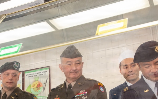 Camp Zama Dining Facility serves Thanksgiving meal