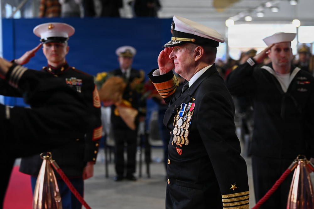 NAVEUR/ NAVAF/ JFC Naples Change of Command Ceremony