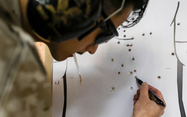TF 51/5th MEB conducts live-fire pistol range