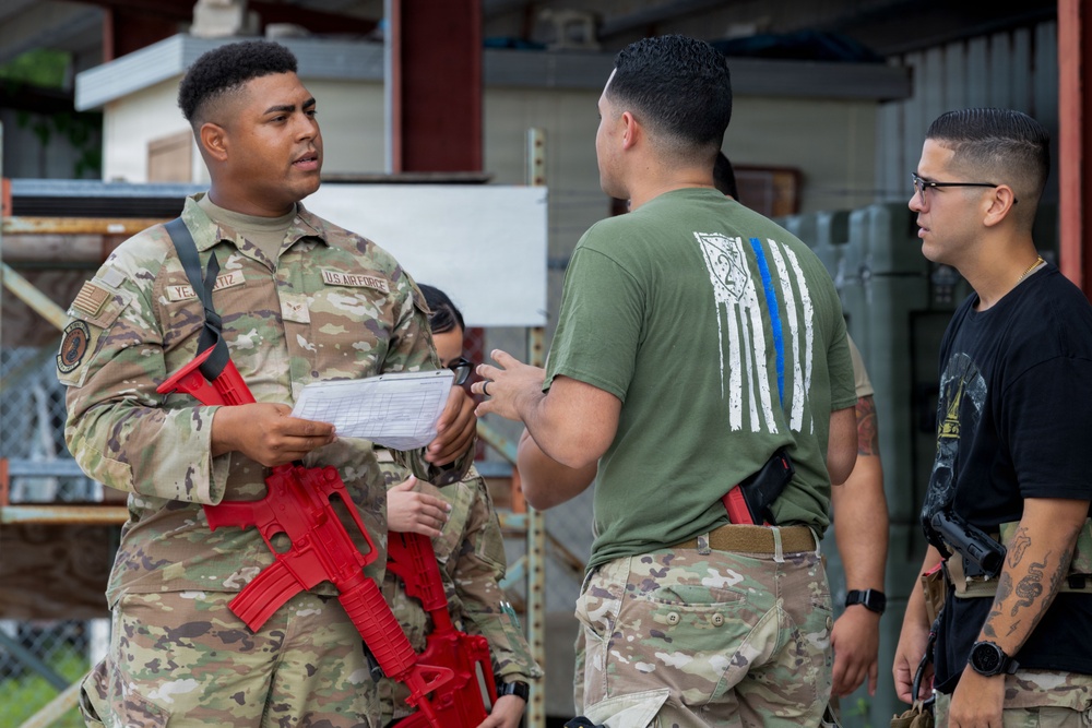 CRG arming, use of force, and rules of engagement training