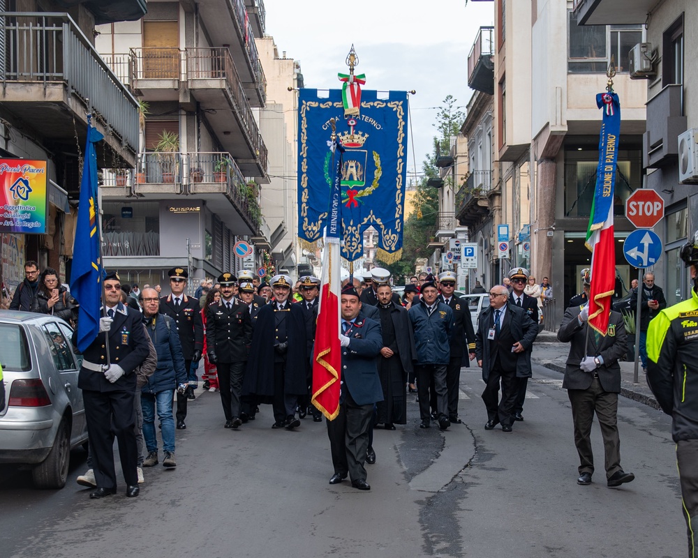 Sigonella participates in Italy’s Feast of St. Barbara ceremony
