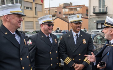 Sigonella participates in Italy’s Feast of St. Barbara ceremony