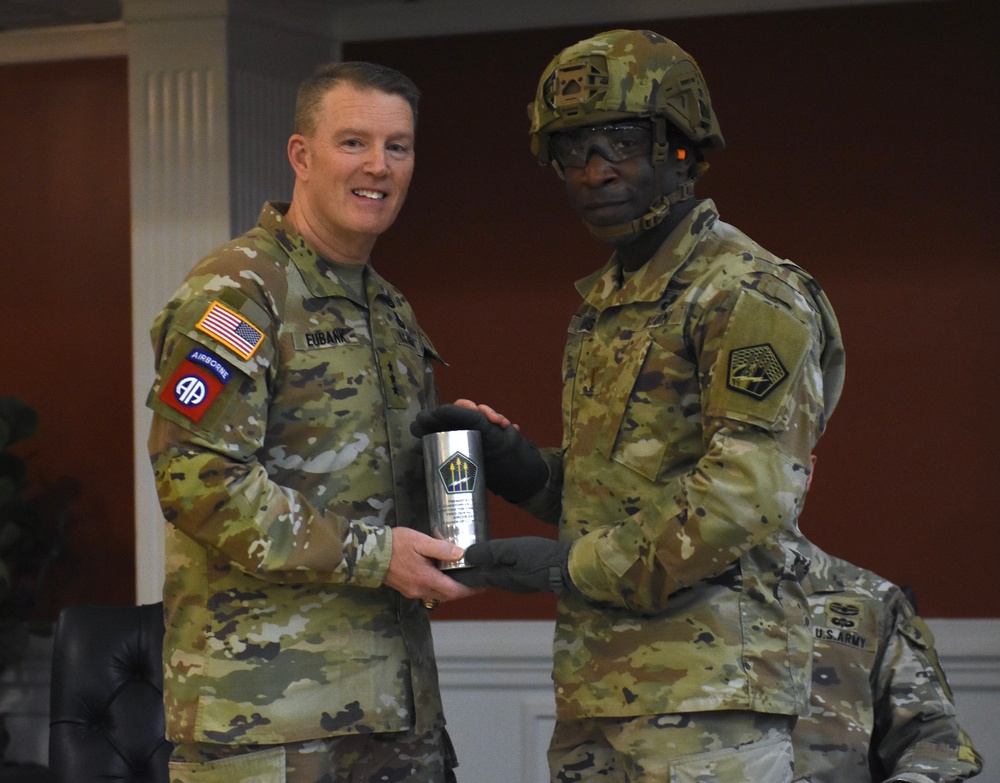 Chief of Staff of the Army Promotes New Commander as Barrett Retires