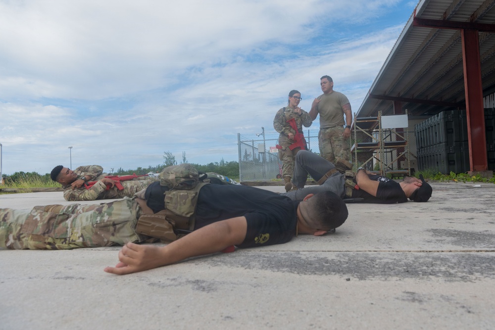 CRG arming, use of force, and rules of engagement training