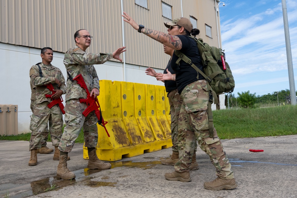 CRG arming, use of force, and rules of engagement training