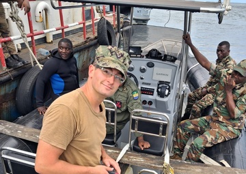 Seabees Conduct Engineering Surveys in Gabon