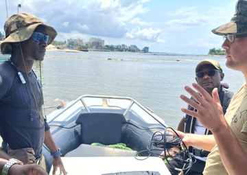 Seabees Conduct Engineering Surveys in Gabon