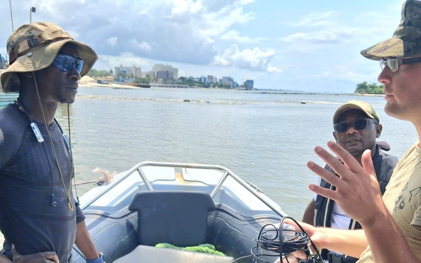 Seabees Conduct Engineering Surveys in Gabon