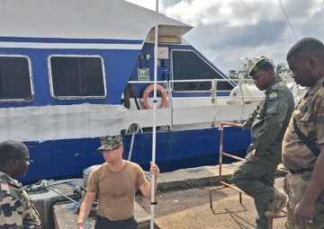 Seabees Conduct Engineering Surveys in Gabon