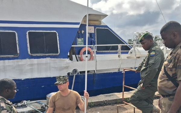 Seabees Conduct Engineering Surveys in Gabon