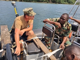 Seabees Conduct Engineering Surveys in Gabon